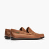 Mocasín liso de piel hombre Pitillos 40140 Cuero