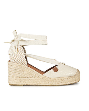 Sandalias de cuña Popa Pique YM10101 Oro