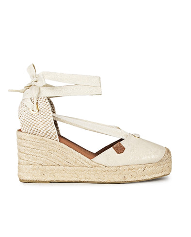 Sandalias de cuña Popa Pique YM10101 Oro