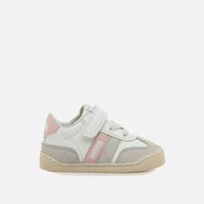 Zapatilla barefoot Mustang Kids 49060-C58022 Blanco-rosa