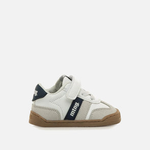 Zapatilla barefoot Mustang Kids 49060-C58021 Blanco-marino