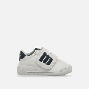 Zapatilla barefoot Mustang Kids 48909-C55158 Blanco-marino