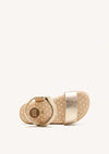 Sandalias Barefoot Gioseppo HUBBARD 74783 Platino