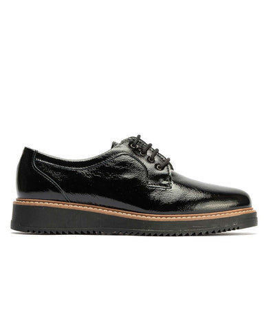 Zapato de cordones en piel mujer Pitillos 10761 Negro