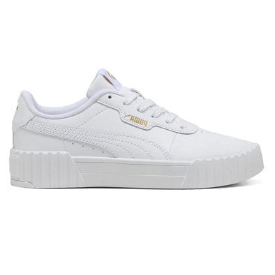 Zapatillas Puma Carina 3.0 Jr 401476 01 Blanco-Oro