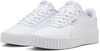 Zapatillas Puma Carina 3.0 Jr 401476 01 Blanco-Oro